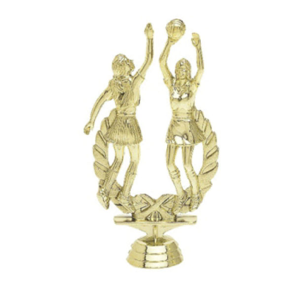 Netball Figurine Double Action Female 115mm - 1453G